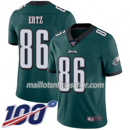 Maillot Philadelphia Eagles Zach Ertz 86 Nike Vert 100th - Homme